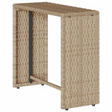 vidaXL 5-delige Tuinbankstel met kussens stapelbaar poly rattan zwart