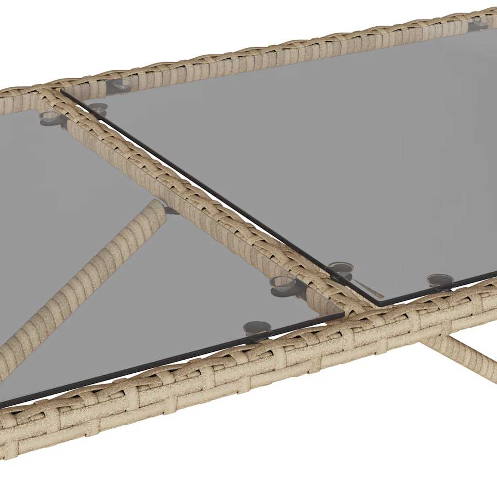 vidaXL 3-delige Tuinset met kussens poly rattan zwart