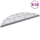 vidaXL Trap Tread 5 pcs Zilver 60 x 18 x 2,5 cm Aluminium