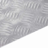 vidaXL Trap Tread Vierkant 2 pcs Zilver 20 x 20 cm Aluminium