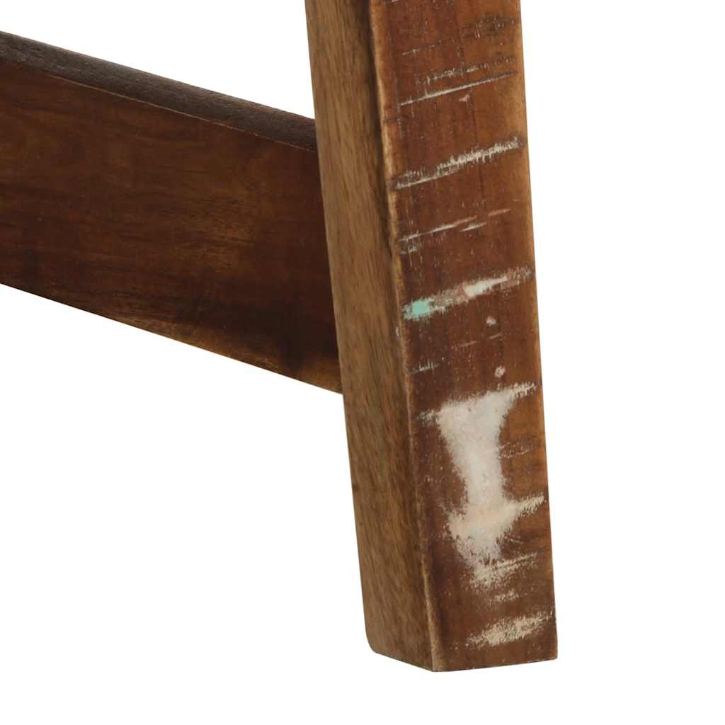 vidaXL Wandtafel 90x32x75 cm massief gerecycled hout