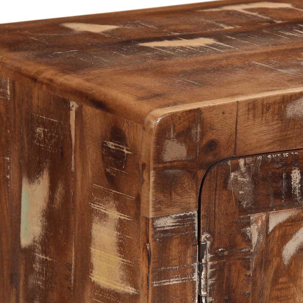 vidaXL Tv-meubel 105x46x32 cm massief ruw mangohout