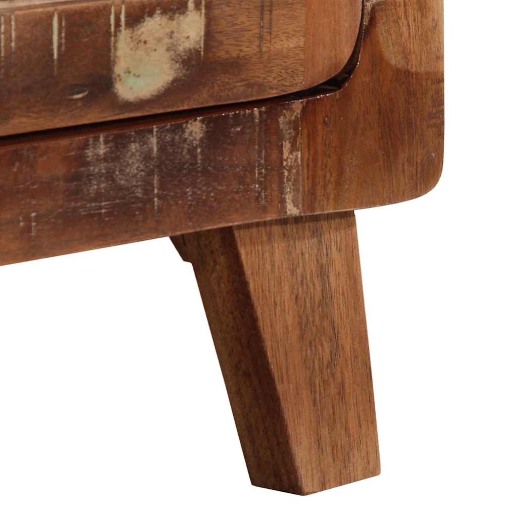 vidaXL Tv-meubel 105x46x32 cm massief ruw mangohout