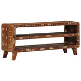 vidaXL Tv-meubel 105x46x32 cm massief ruw mangohout