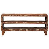 vidaXL Tv-meubel 105x46x32 cm massief ruw mangohout