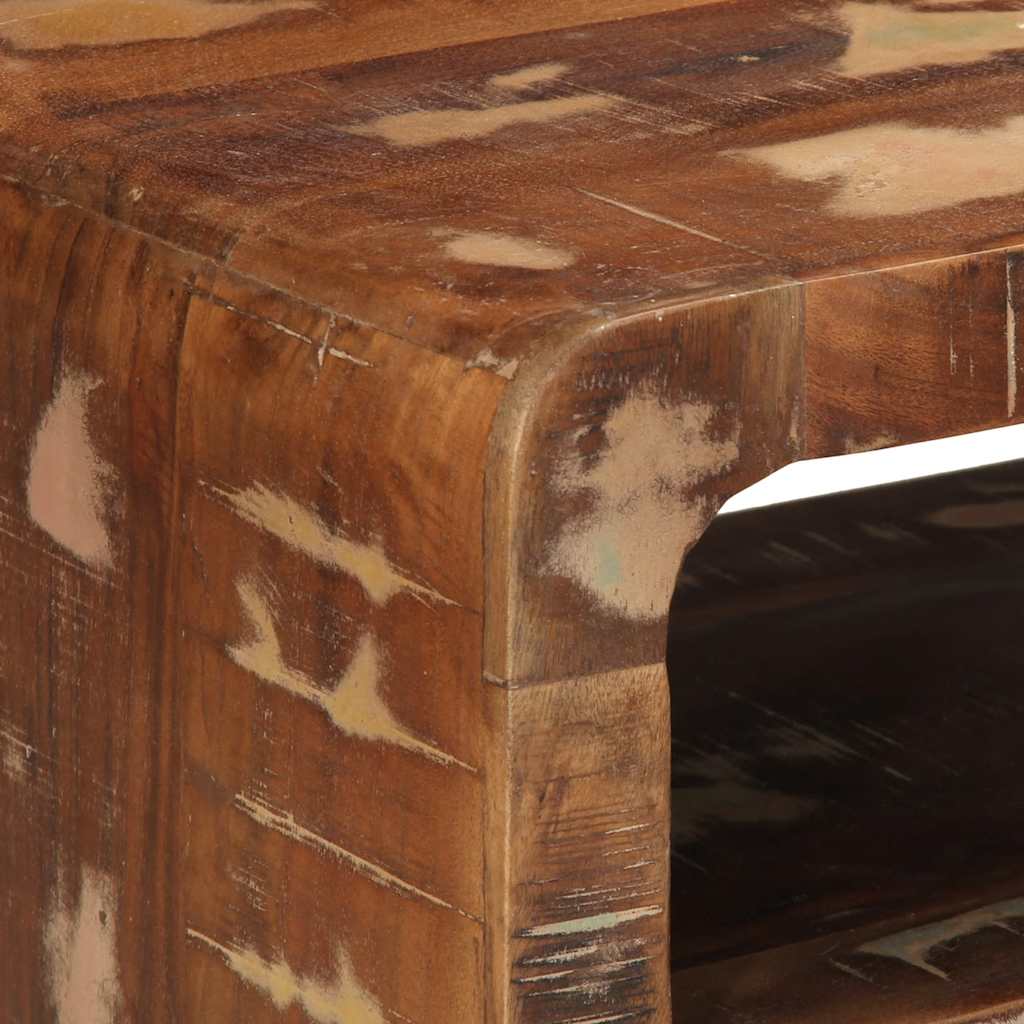 vidaXL Tv-meubel 105x46x32 cm massief ruw mangohout