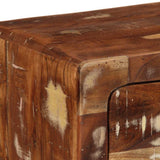 vidaXL Tv-wandmeubel 100x32x25 cm massief hout ruw mangohout