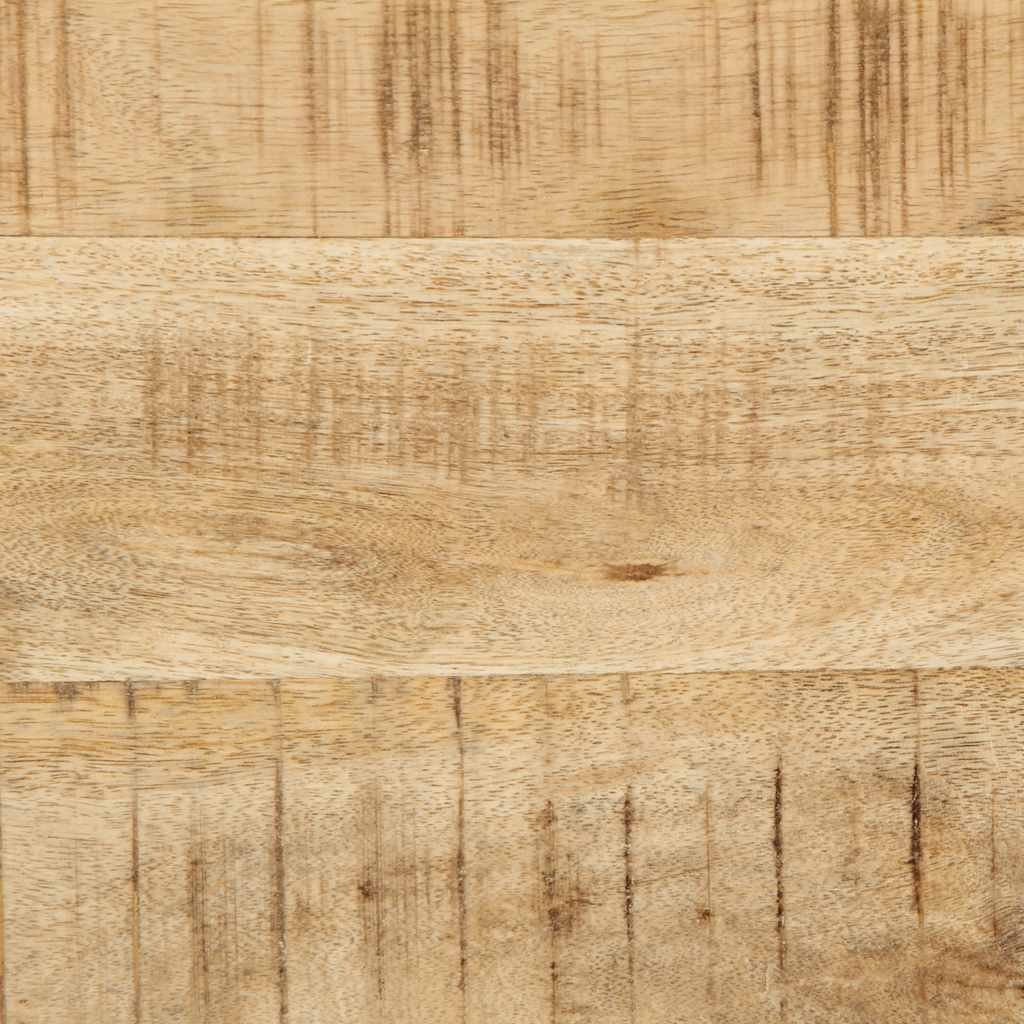 vidaXL Tv-wandmeubel 100x32x25 cm massief hout ruw mangohout
