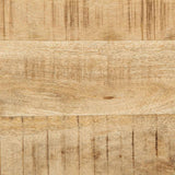 vidaXL Tv-wandmeubel 100x32x25 cm massief hout ruw mangohout