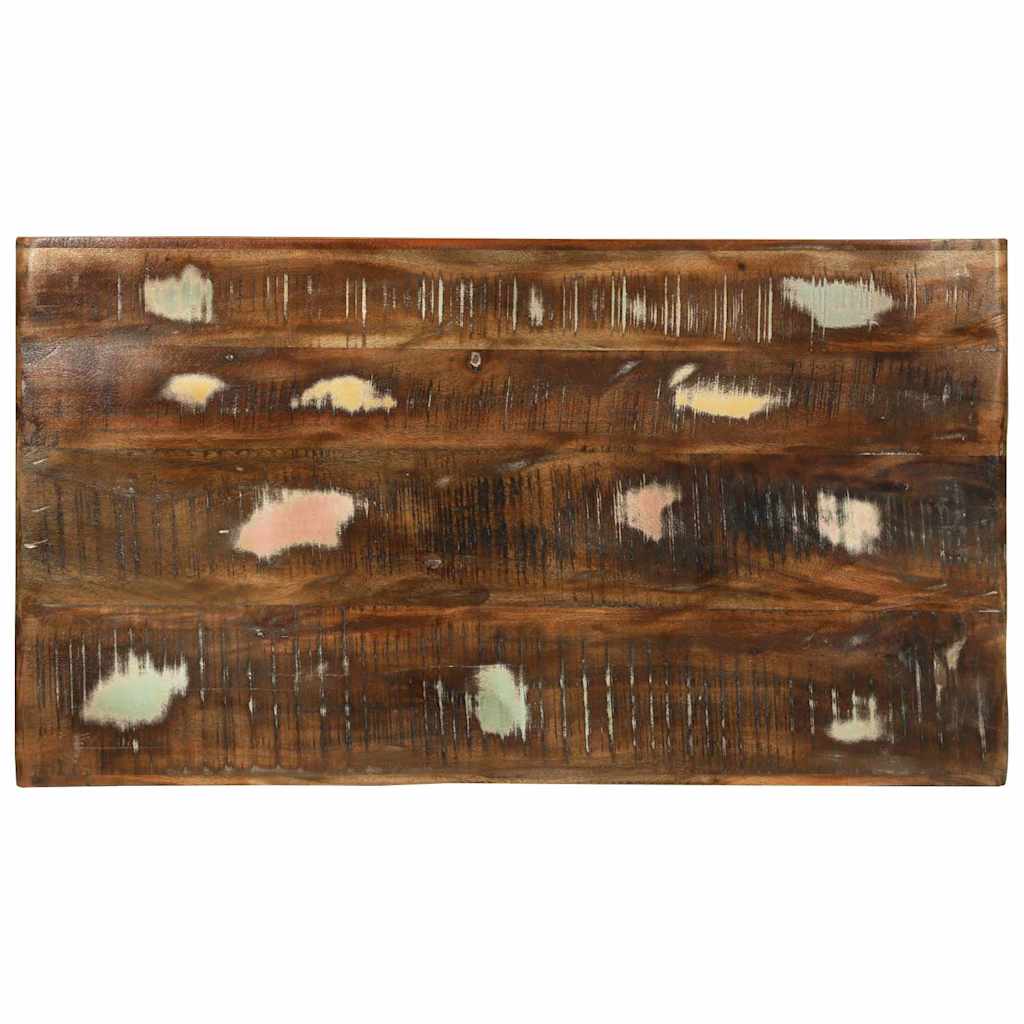 vidaXL Salontafel Multikleur 90 x 50 x 35 cm Massief Gerecycleerd Hout