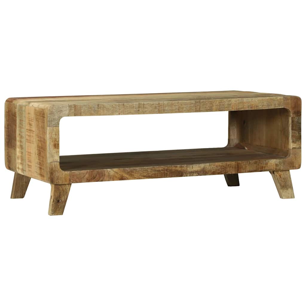 vidaXL Salontafel Multikleur 90 x 50 x 35 cm Massief Gerecycleerd Hout