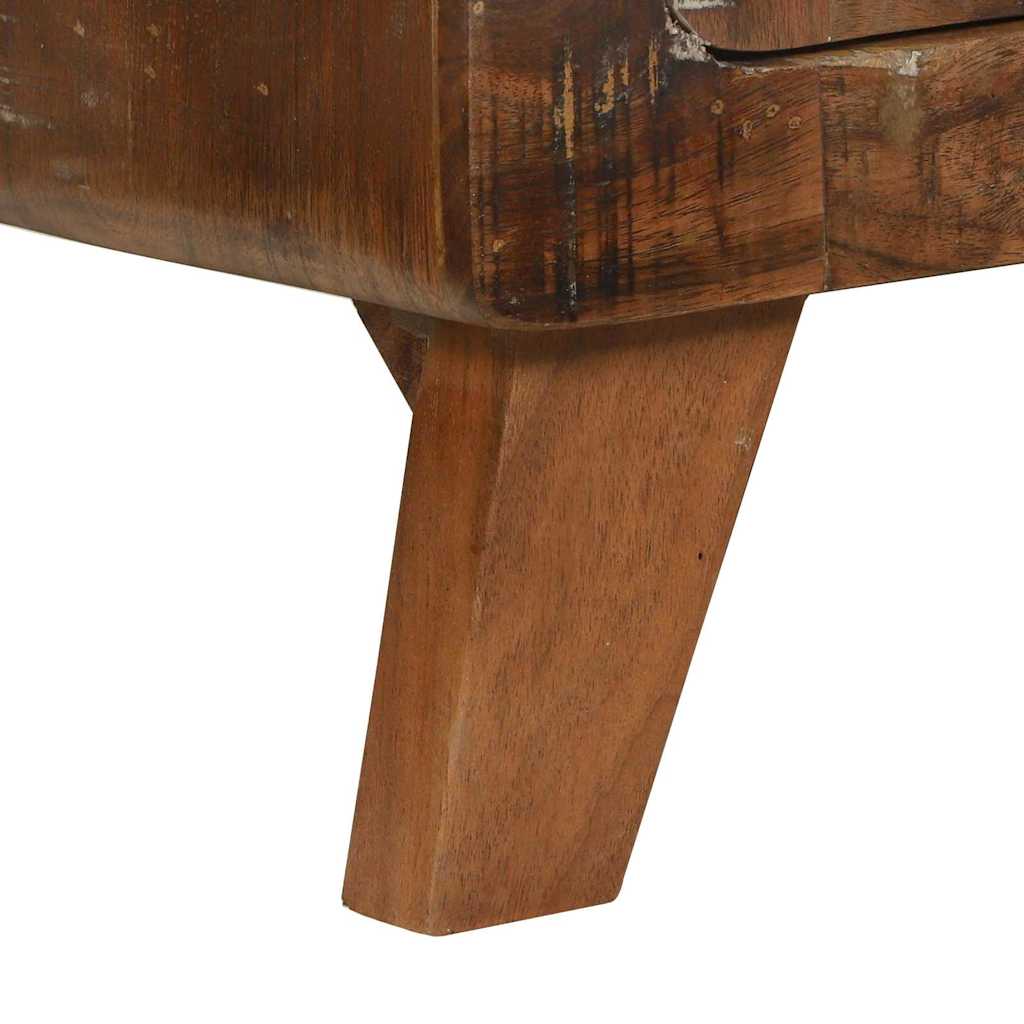vidaXL Salontafel Multikleur 80 x 54 x 45 cm Massief Gerecycleerd Hout