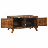 vidaXL Salontafel Multikleur 80 x 54 x 45 cm Massief Gerecycleerd Hout