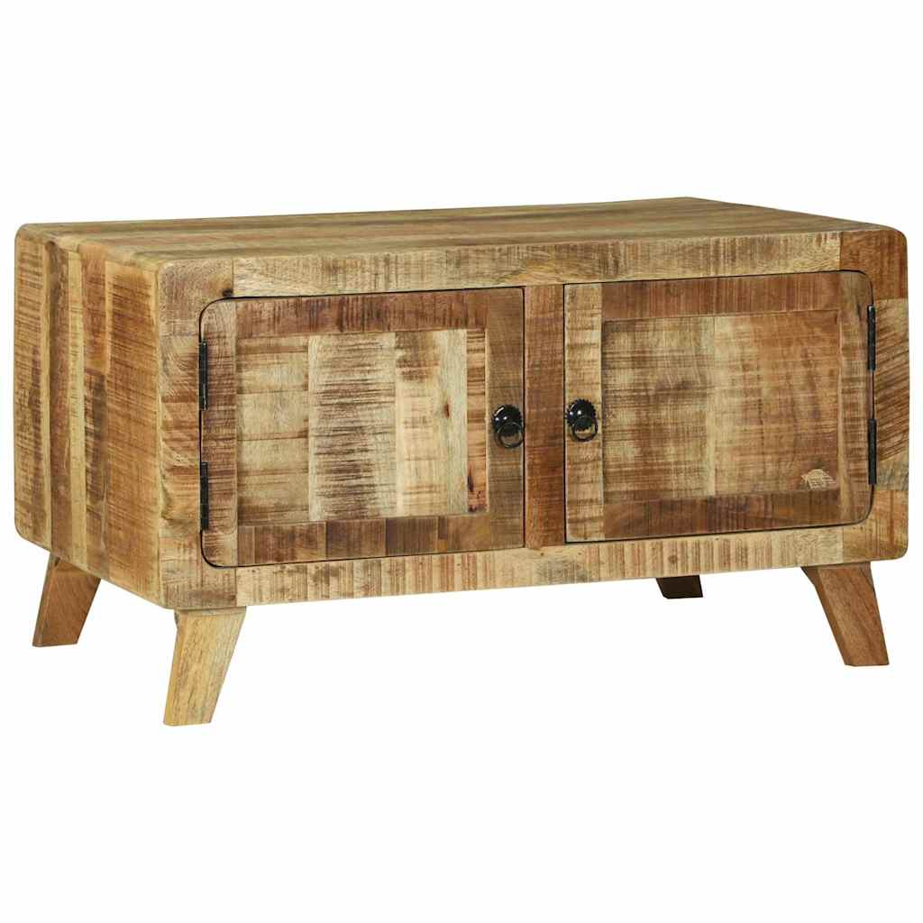 vidaXL Salontafel Multikleur 80 x 54 x 45 cm Massief Gerecycleerd Hout