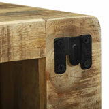 vidaXL TV Cabinets 2 pcs Brown 36 x 30 x 36 cm Solid Mango Wood