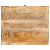 vidaXL Bijzettafel met lade Bruin 40 x 32 x 46 cm Massief Mango Hout
