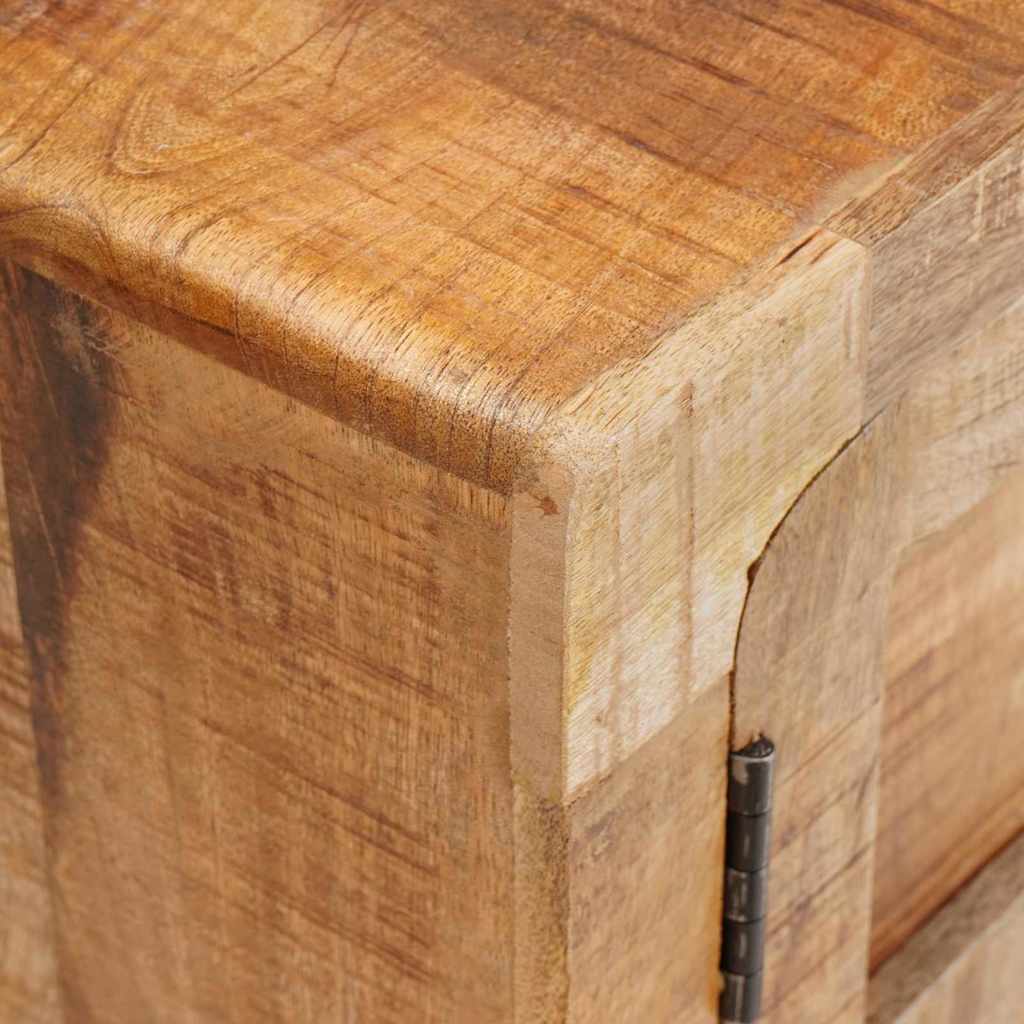 vidaXL Badkamerkast Bruin Massief mangohout en engineered hout