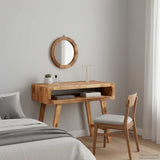 vidaXL Kaptafel met opslag Bruin 90 x 76 x 45 cm Massief Mango Hout