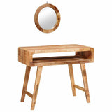 vidaXL Kaptafel met opslag Bruin 90 x 76 x 45 cm Massief Mango Hout