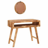 vidaXL Kaptafel met opslag Bruin 90 x 76 x 45 cm Massief Mango Hout