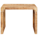 vidaXL Bijzettafel Bruin 60 x 35 x 46 cm Massief Mango Hout