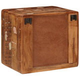 vidaXL Wandgemonteerde Nachtkast met lade Bruin 40 x 30 x 36 cm