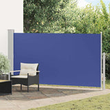 vidaXL Tuinscherm uittrekbaar 140x600 cm zwart