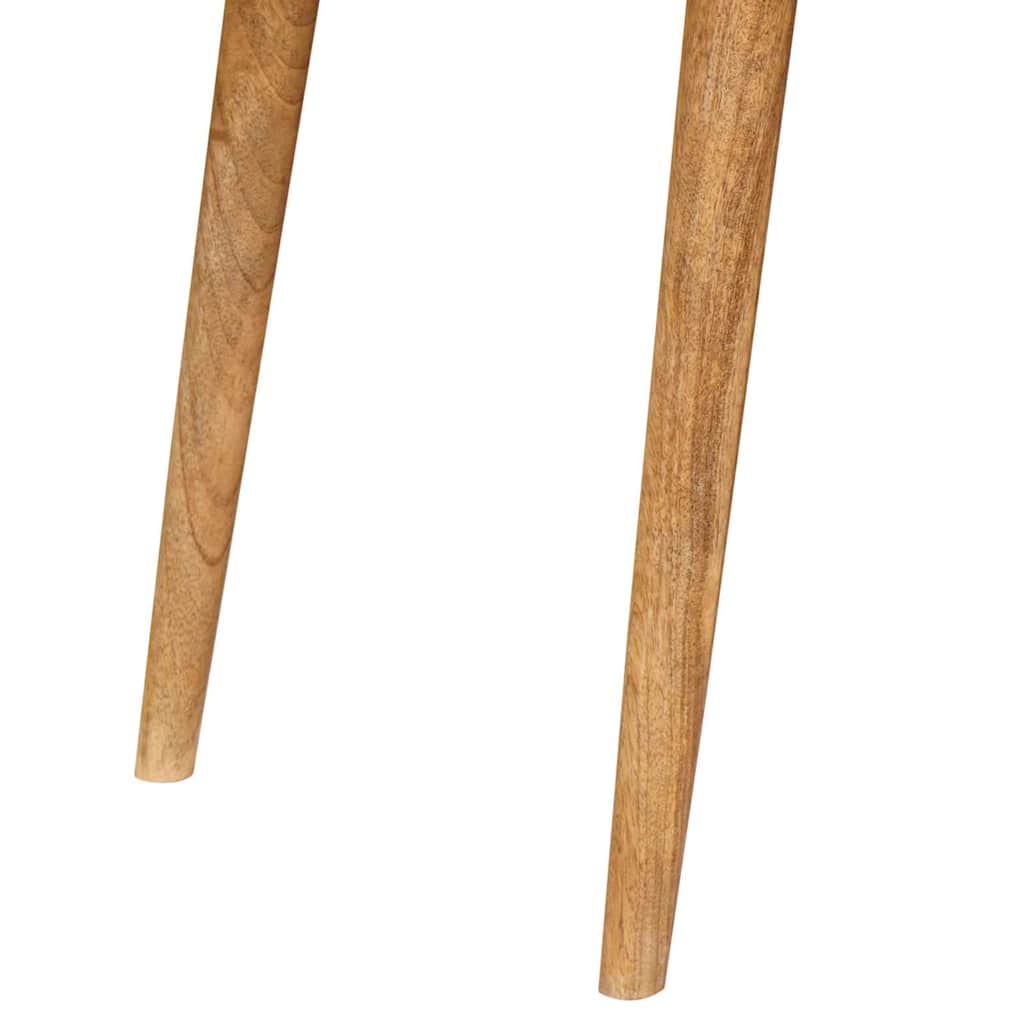 vidaXL Schrijfbureau Bruin 110 x 55 x 76 cm Massief Mango Hout