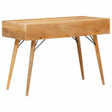 vidaXL Schrijfbureau Bruin 110 x 55 x 76 cm Massief Mango Hout