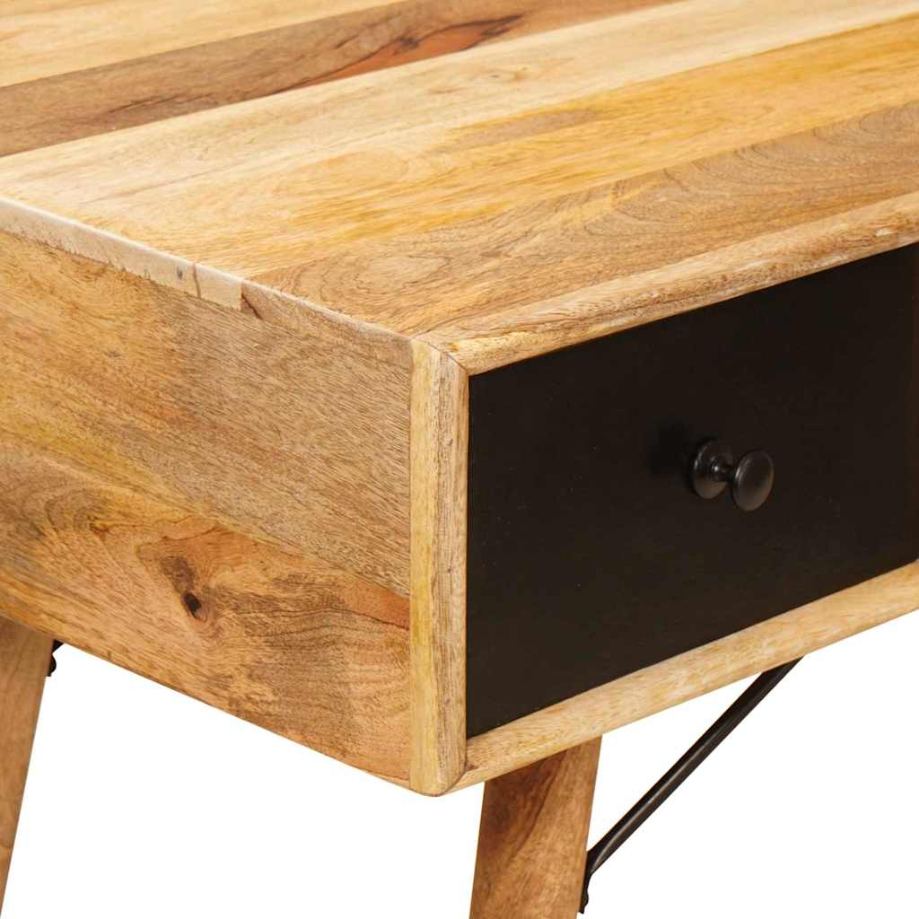 vidaXL Schrijfbureau Bruin 110 x 55 x 76 cm Massief Mango Hout