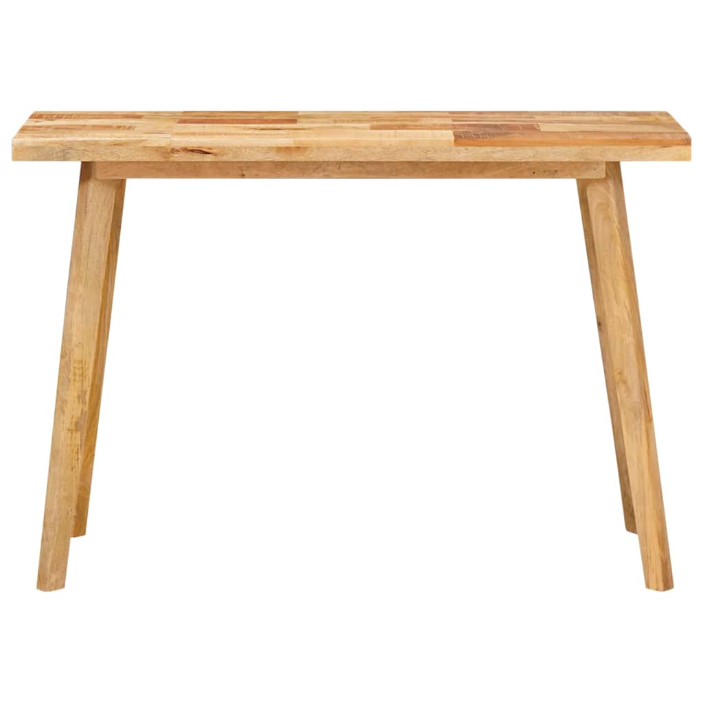 vidaXL Dining Table Natural 100 x 55 x 75 cm Solid Mango Wood