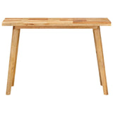 vidaXL Dining Table Natural 100 x 55 x 75 cm Solid Mango Wood