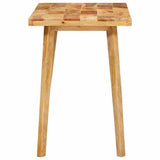 vidaXL Dining Table Natural 100 x 55 x 75 cm Solid Mango Wood