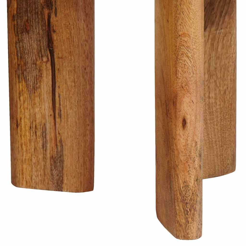 vidaXL Nesting Koffietafels 2 pcs Bruin Massief Mango Hout