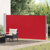 vidaXL Tuinscherm uittrekbaar 140x600 cm zwart