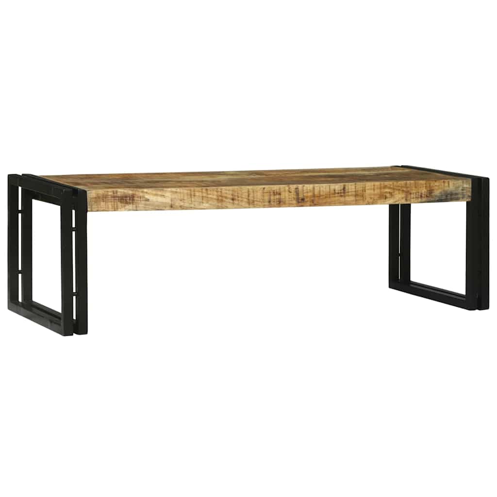 vidaXL Salontafel 2 pcs Bruin 48 x 40 x 40 cm Massief Mango Hout