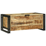 vidaXL Salontafel met lade Bruin 90 x 50 x 38 cm Massief Mango Hout