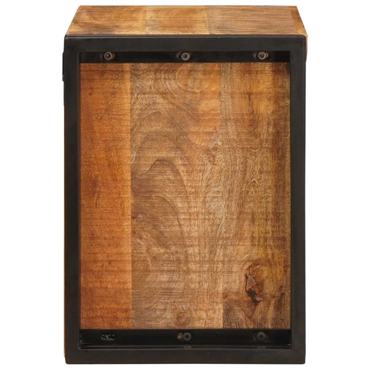 vidaXL Wijnrek Bruin 60 x 45 x 33 cm Massief Ruw Mango Hout
