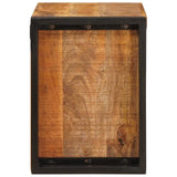 vidaXL Wijnrek Bruin 60 x 45 x 33 cm Massief Ruw Mango Hout