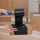 vidaXL Stretchfilm met handvat 10 st transparant 23 μm 10 cm x 150 m