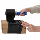 vidaXL Stretchfilm met handvat 10 st transparant 23 μm 10 cm x 150 m