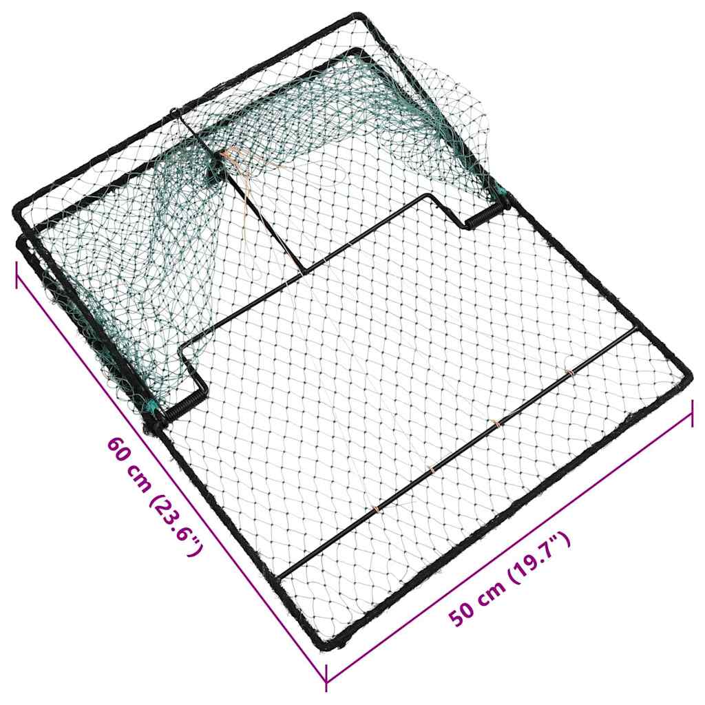 vidaXL Bird Trap Green 50 x 60 x 1.9 cm Polyethylene