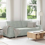 vidaXL Fauteuil 100x78x84 cm fluweel lichtgrijs
