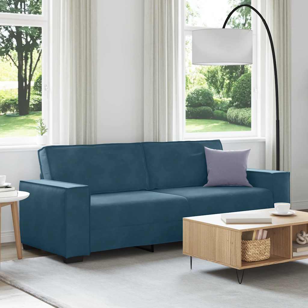 vidaXL Fauteuil 100x78x84 cm fluweel lichtgrijs
