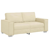 vidaXL Bank Crème 99 x 80 x 84 cm Stof