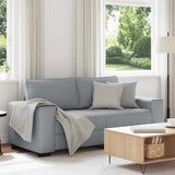 vidaXL Fauteuil 100x77x82 cm stof lichtgrijs