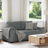 vidaXL Fauteuil 100x77x82 cm stof lichtgrijs