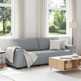 vidaXL Fauteuil 100x77x82 cm stof lichtgrijs