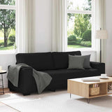 vidaXL Fauteuil 100x77x82 cm stof lichtgrijs