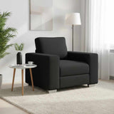 vidaXL Bank Lichtgrijs 100 x 80 x 82 cm Stof
